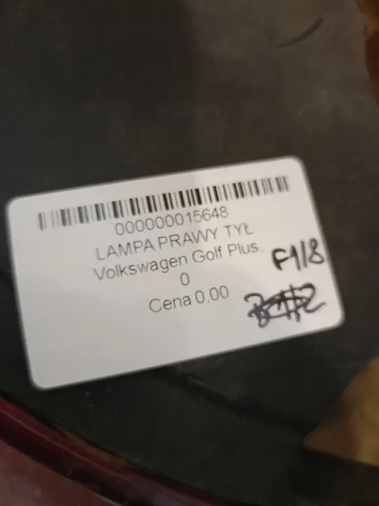 Luz Trasera Derecha VW Golf VI 6 Plus I 1 5M 05- OEM image 5