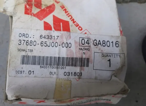 Capteur de boîte de transfert OEM 37680-65J00 Suzuki image 3