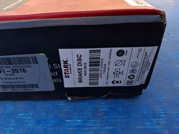 Remschijf Stark SKFI-2016 image 2