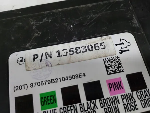 CHEVROLET AVEO T300 Komfortmodul 13583065 image 3