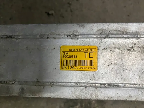 OPEL MOKKA INTERCOOLER 95026333 image 2