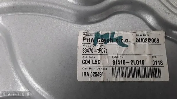 Hyundai Fensterheber OEM 834702R070 - Gebraucht image 4