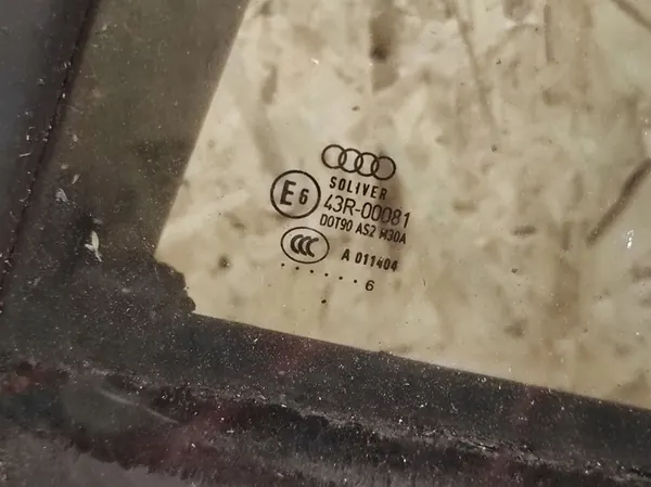 Regulador de janela traseira esquerda Audi A6 2.0L Diesel OEM 43R00081 image 2