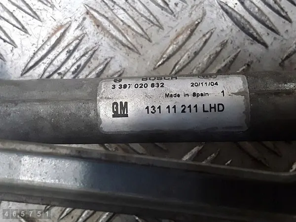 Pyyhkijän mekanismi Opel Astra 2006 0390241538 image 8