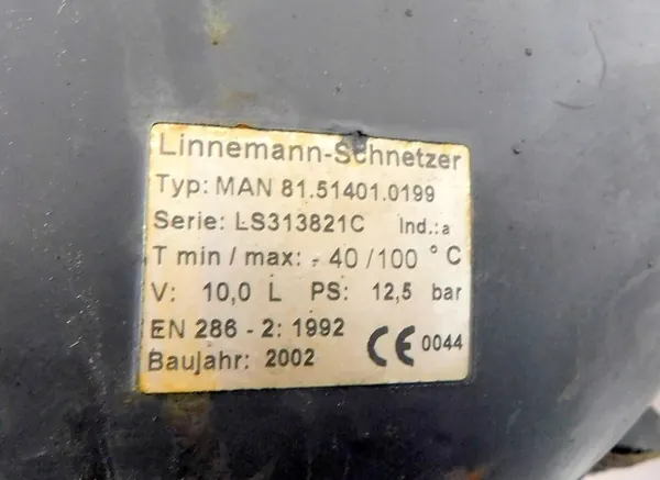 Réservoir d'air MAN LE 10.225 10L 81.51401-0199 image 4