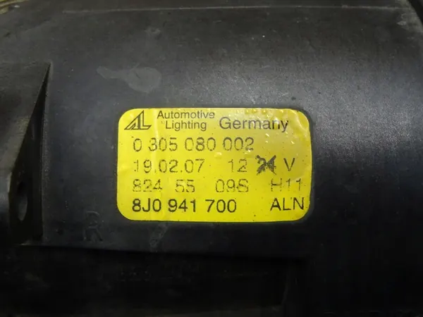 AUDI TT 8J Farol Halógeno Direito Frontal 8J0941700 0305080002 image 4