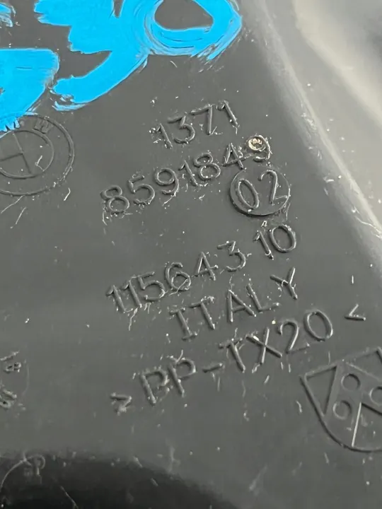 BMW Luftresonator OEM 8591849 för 5/6-serien image 6