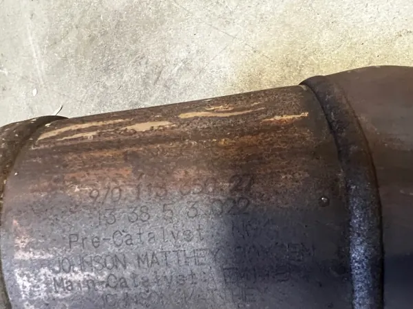 Höger avgasrör OEM 97011335027 Porsche image 6