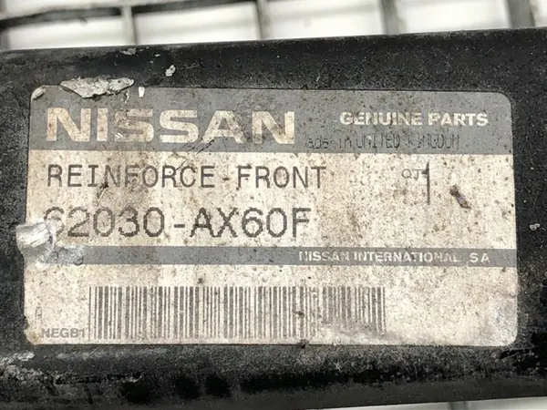 Etupuskuri Nissan Micra K12 02-10 OEM 62030-AX60F image 4