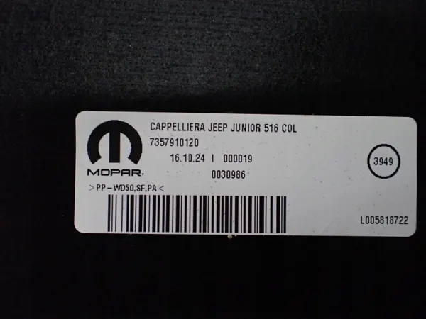 Hintere Kofferraumablage OEM 7357910120 für Jeep Avenger image 3