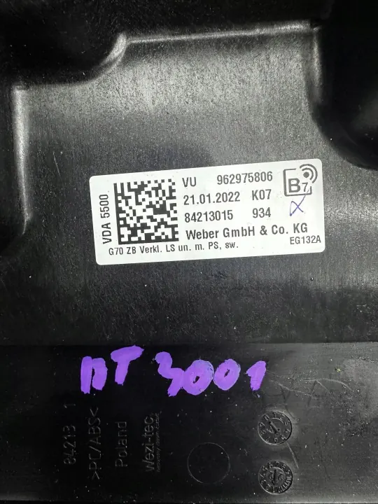 Cubierta de columna BMW OE OEM 9629758 - Usado image 3