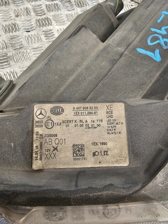 MERCEDES VITO VIANO LINKER FULL LED LAMP W4479065200 image 5