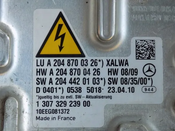 Xenonmodul Mercedes-Benz C-klass W204 A2048700426 image 3