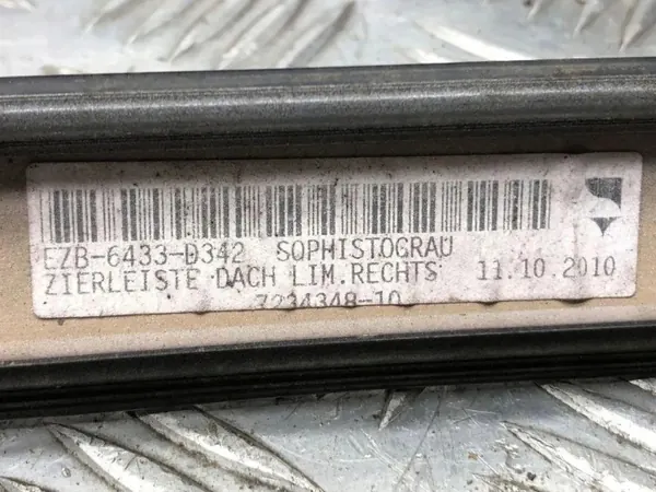 BMW OE Katotankosarja OEM 7234347 5-sarjalle image 4