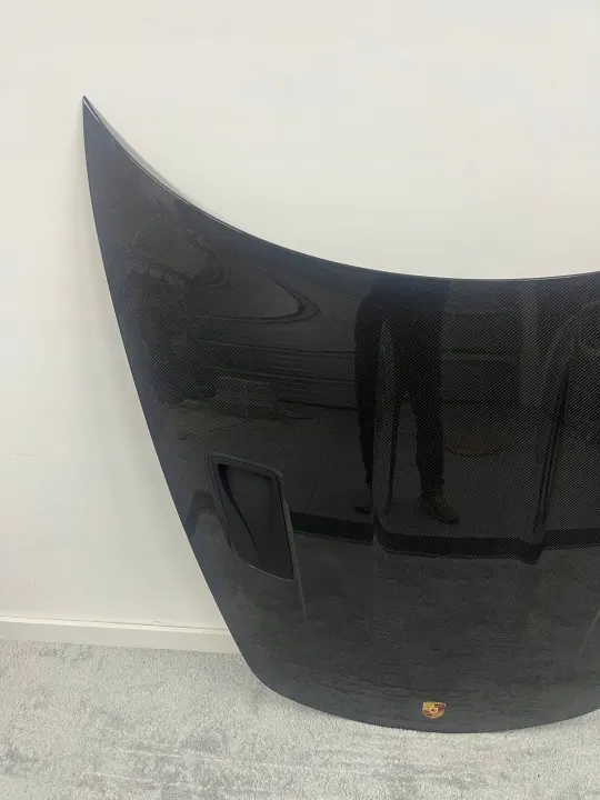 Capó Porsche OEM 9GT823033 B Carbon Guardabarros Usado image 3