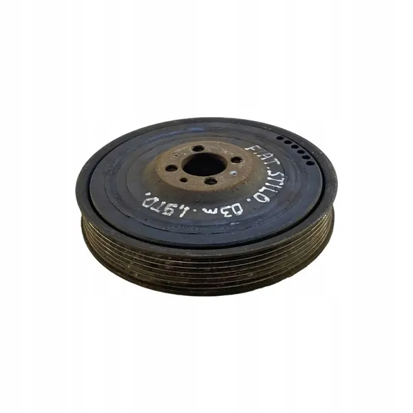 Polia do virabrequim FIAT STILO 1.9L diesel 2003 OEM 55185409 image 6