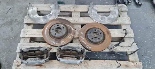 OEM 8W0615107C Bromsok & Skiva Fram 338mm image 2