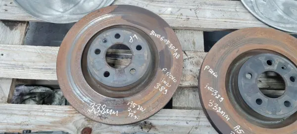 OEM 8W0615107C Bromsok & Skiva Fram 338mm image 4