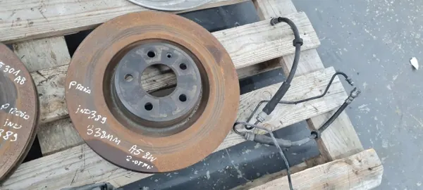 OEM 8W0615107C Bromsok & Skiva Fram 338mm image 5