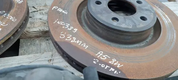 OEM 8W0615107C Bromsok & Skiva Fram 338mm image 7