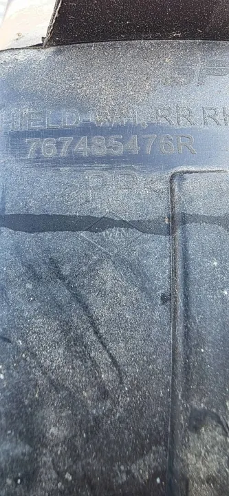OEM 767485476R Renault Arkana Para-lamas Traseiro Direito image 3