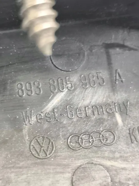 Peças do Compartimento do Motor Audi 80 90 B3 image 3