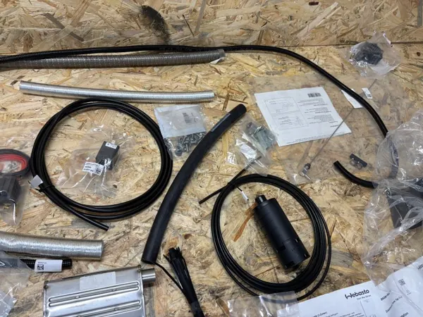 Kit de montagem Webasto Mazda 3 BL 2013 OEM 4100-78-714 image 7