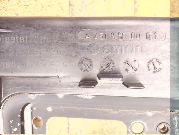 Voorbumperversteviging Smart ForTwo II A4518800003 image 2