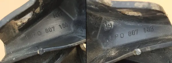 Set di scivoli paraurti anteriore - SEAT LEON II 2005-2012 - OEM image 2