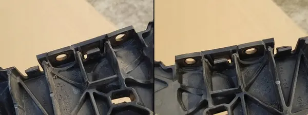 Set di scivoli paraurti anteriore - SEAT LEON II 2005-2012 - OEM image 9