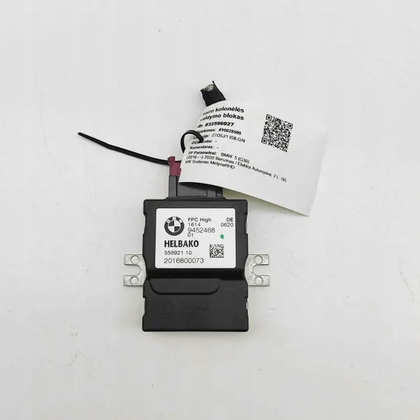 Control Bomba Combustible BMW OEM 9452468 - Usado image 2