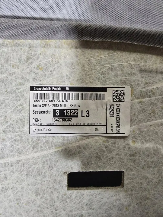 VW Jetta VI Dachhimmelleuchte OEM 5C6867501AL image 10