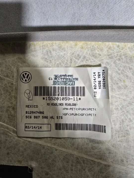 VW Jetta VI Dachhimmelleuchte OEM 5C6867501AL image 9