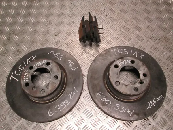 BMW OE 6792221 Etujarrutlevyt & Palat image 2