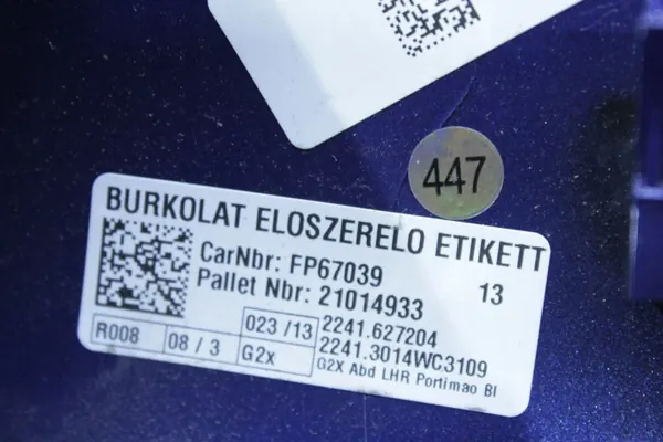 Cubierta de espejo derecho OEM 8492898 para BMW image 3