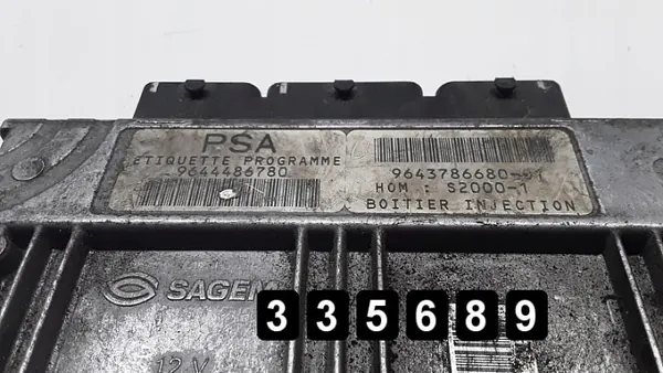 ECU Citroen usado OEM AM-335689 para Xsara Picasso image 3