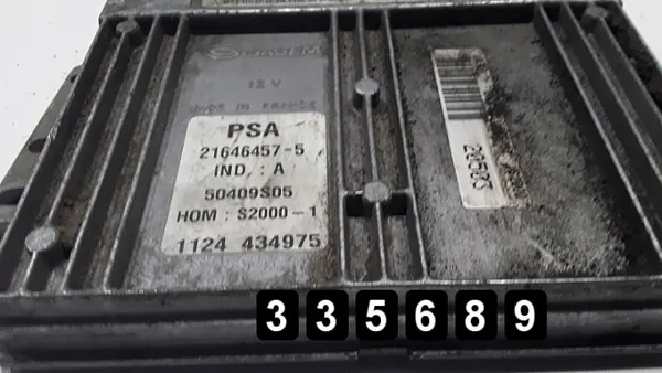 ECU Citroen usado OEM AM-335689 para Xsara Picasso image 4
