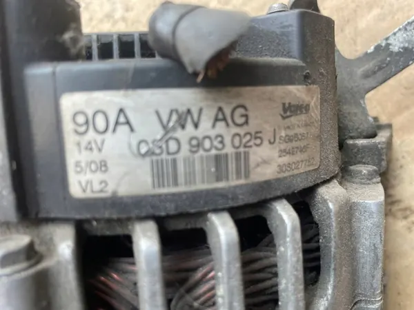 Vaihtovirtageneraattori Valeo 03d903025j image 3