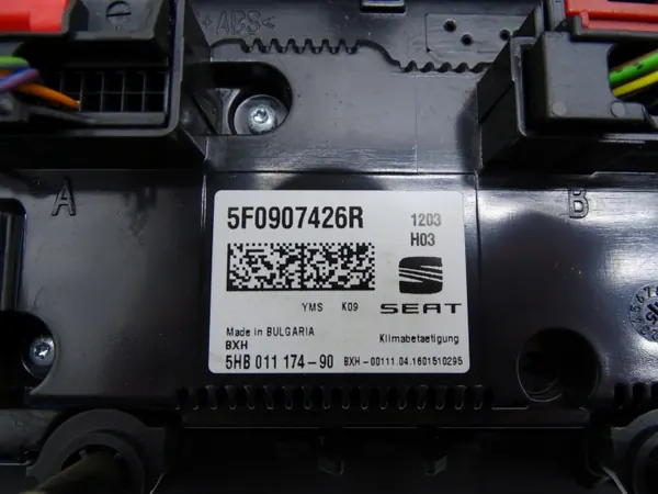 Luftventilstyrpanel OEM 5F0907426R för Seat Leon III image 6