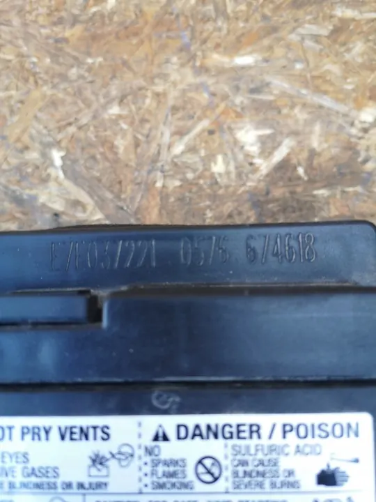 Batterie Jeep Renegade 12V 760A OEM 52102538 image 5