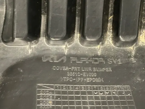 Nedre framstötfångare-spoiler Kia EV3 OEM 86512-EV000 image 7