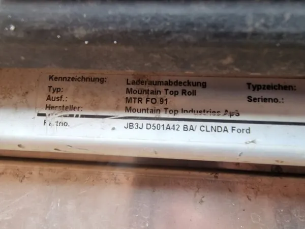 OEM JB3J-D501A42BA Rulltäck för Ford Ranger 2011 image 10