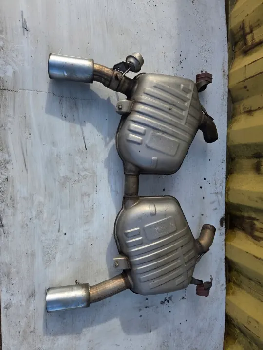 BMW OE Pakoputki Vaimennin OEM 7553613 7553612 image 6