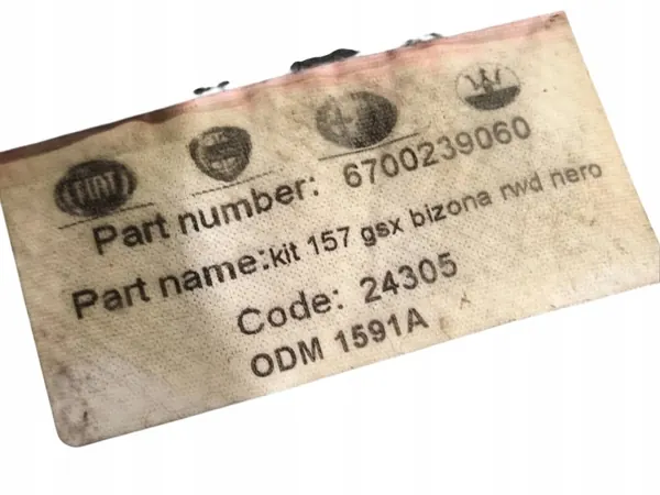 Maserati Ghibli automatten OEM 6700239060 - Gebruikt image 7