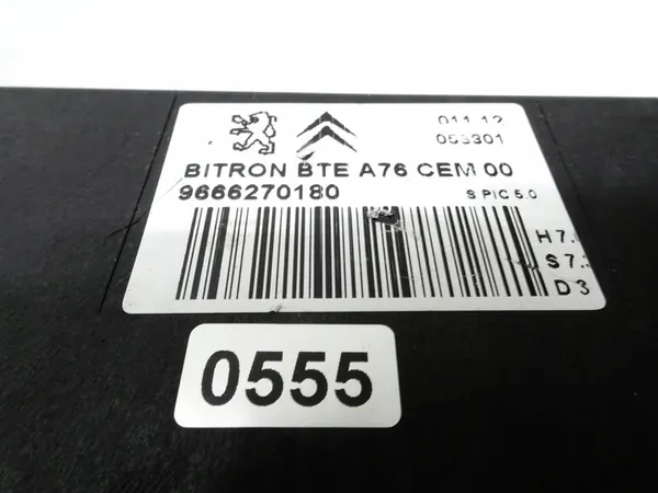 PEUGEOT 207 CC - Módulo de Controle de Teto image 3