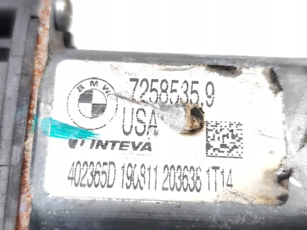 BMW OEM 7258535 Achterraamregelaar links X3 2011 image 7