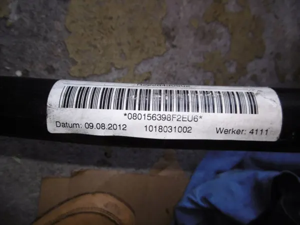 BMW Kraftstoff-Einfüllstutzen OEM R2228430502 - Gebraucht image 4