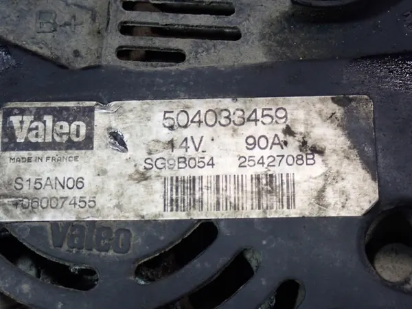 FIAT DUCATO II 2.8 JTD Vaihtovirtageneraattori 504033459 image 6