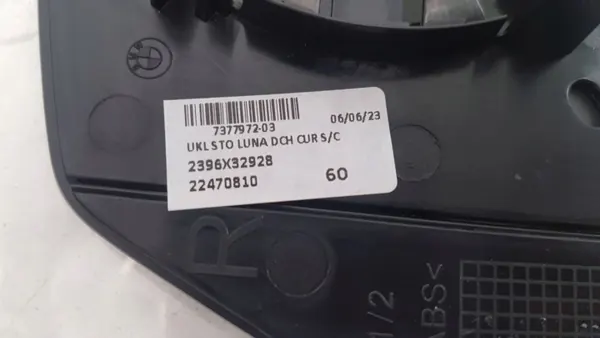 BMW OEM 7377972 Konvext spegelglas höger sida image 4