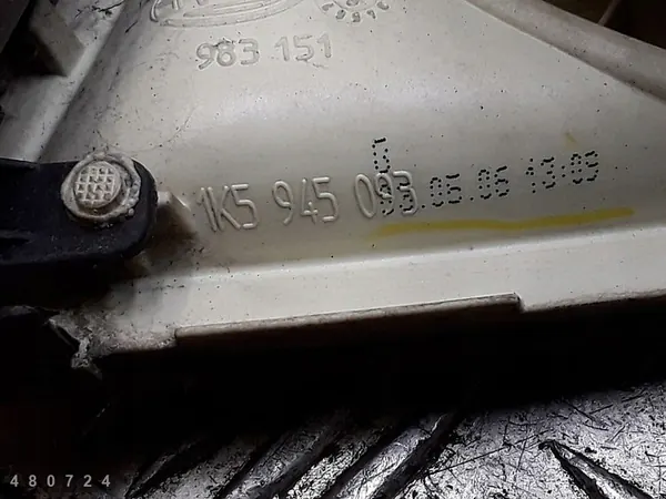 Farol de neblina VW Jetta 2006 1k5945093 image 6